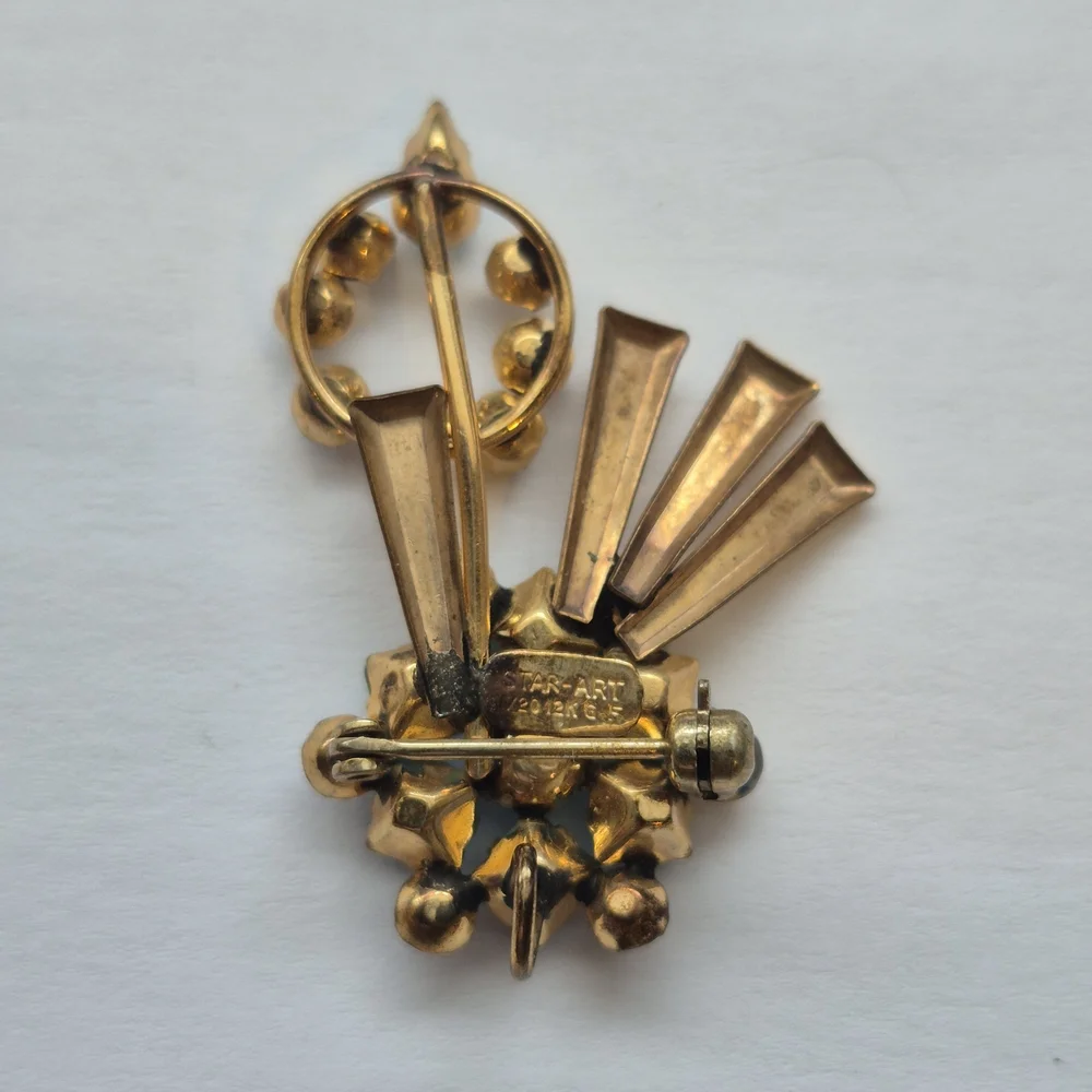Vintage Star-Art 12K Gold Filled Converter Brooch Pendant